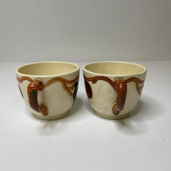 Franciscan Apple Tea Cup and Saucer Set of 2 Coffee Mugs England Stamp - Picture 3 of 15